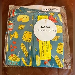 Little Sleepies Pasta Party zippy